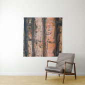 Tenture Panneau Brown et orange (En situation (horizontale))