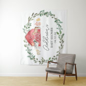 Tenture Panneau de bienvenue de ferme moderne Affiche de b (En situation)