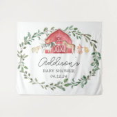 Tenture Panneau de bienvenue de ferme moderne Panneau de b (Devant (Horizontal))