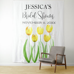 Tenture Panneau de bienvenue pour une baby shower avec des