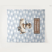 Tenture Panneau de célébration de fête prénatale pour un p (Devant (Horizontal))