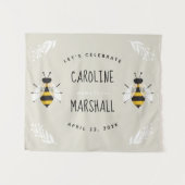 Tenture Panneau de signalisation de Baby Shower pour Rusti (Devant (Horizontal))