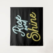 Tenture Panneau Lève et brillante néon (Devant)