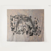 Tenture Panneau Petroglyph - Rochester Creek, Utah (Devant (Horizontal))