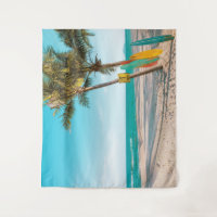 Panneaux de surf sur la plage lancer oreiller