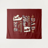 Tenture Papa A Son's First A Daughter First Love (Devant (Horizontal))