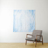Tenture papier d'aquarelle bleu Arrière - plan (En situation (horizontale))