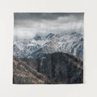 PAPIER DE LA GAMME DE MONTAGNES DE NEIGE