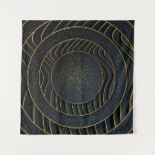 Tenture Papier de luxe coupé Arrière - plans dorés. (Devant (Horizontal))