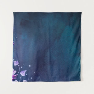 Tenture Papier fleur en fleurs vintage