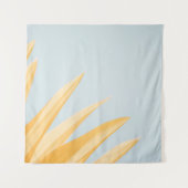 TENTURE PAPIER GRAPHIQUE À FLEURS BLANCHES (Devant)