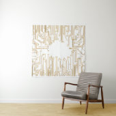 Tenture Papier peint arrière - plan de carte de circuit (En situation)