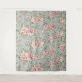 Tenture Papier peint floral vintage (Devant)