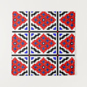 Tenture Papier peint mosaïque (petit) (Devant (Horizontal))