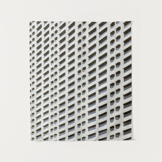 Tenture Papier peint plan architecture blanc (Devant)