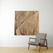 Tenture Papier Recyclé : Texture écologique. (En situation)