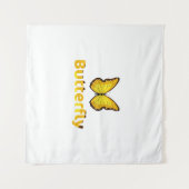 Tenture Papillon (Devant (Horizontal))
