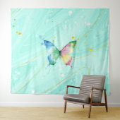 Tenture Papillon (En situation (horizontale))