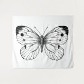 Tenture Papillon à chou (Devant (Horizontal))