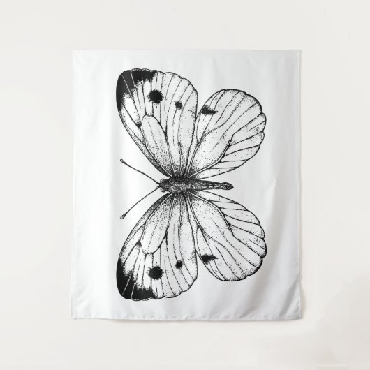 Tenture Papillon à chou (Devant)