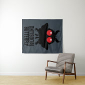 Tenture Papillon Antisocial Mothman Cryptide (En situation (horizontale))