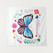 Tenture Papillon béni (Devant (Horizontal))