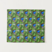 Tenture Papillon bleu (Devant (Horizontal))