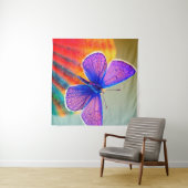 Tenture Papillon coloré (En situation (horizontale))