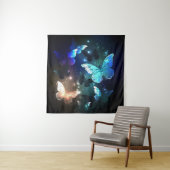 Tenture Papillon de nuit (En situation)