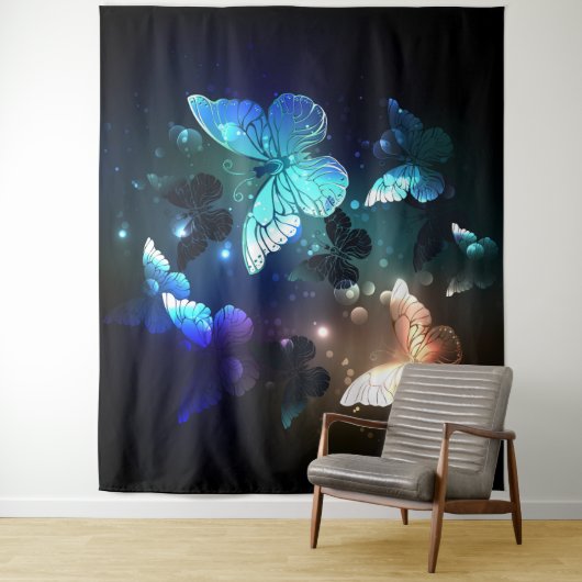 Tenture Papillon de nuit (En situation)