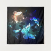 Tenture Papillon de nuit voltigeant (Devant (Horizontal))