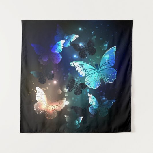 Tenture Papillon de nuit voltigeant (Devant)