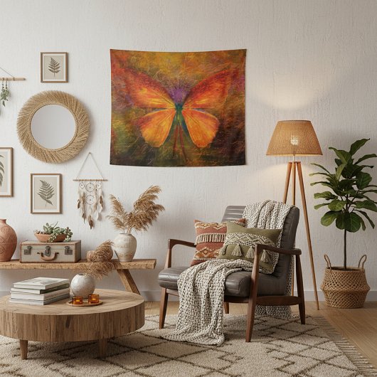 Tenture Papillon fantaisie