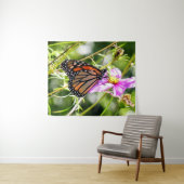Tenture Papillon monarque (En situation (horizontale))