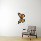 Tenture Papillon monarque (En situation)