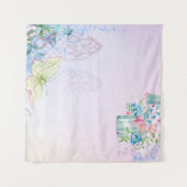 Tenture papillon romantique Arrière - plan (Devant (Horizontal))