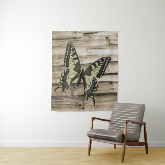 Tenture Papillon Swallowtail (En situation)