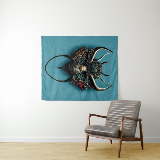 Tenture Papillon Taurus (En situation (horizontale))