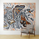 Tenture Papillons (En situation (horizontale))