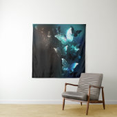 Tenture Papillons de nuit (En situation)