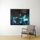 Tenture Papillons de nuit (En situation (horizontale))