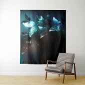 Tenture Papillons de nuit (En situation)