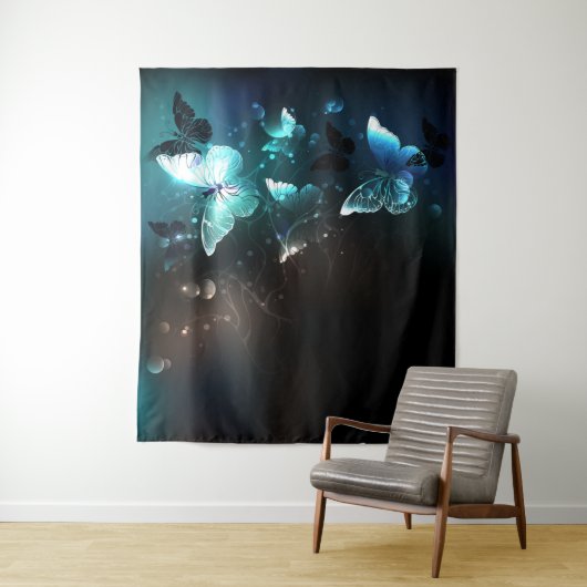 Tenture Papillons de nuit (En situation)