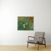 Tenture Papillons et pavots, 1889 par Vincent van Gogh (En situation (horizontale))