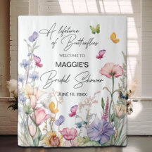 Papillons Fleur sauvage arrière-plan Fête des mari