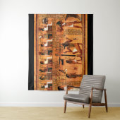 Tenture Papyrus royal égyptien (En situation)