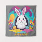 Tenture Pâques chanceuses ! (Devant)