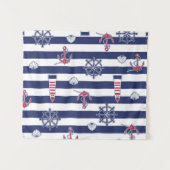 Tenture Par le motif de mer (Devant (Horizontal))