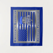 Tenture Parachutiste américain du Guardian (Devant)