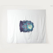 Tenture Parade de chat fantôme (Devant (Horizontal))